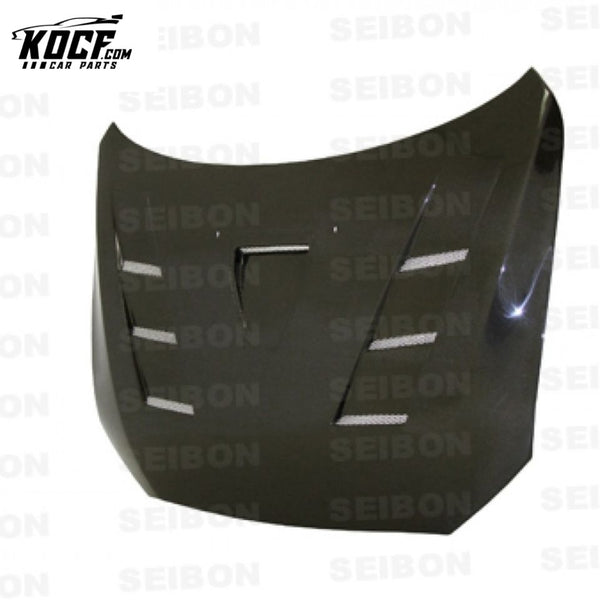 Seibon TS-STYLE CARBON FIBER HOOD FOR 2008-2015 MITSUBISHI LANCER EVO X