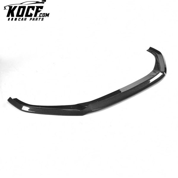 for Audi A4 B9 SLINE S4 Sedan carbon fiber front bumper lip spoiler 17-18