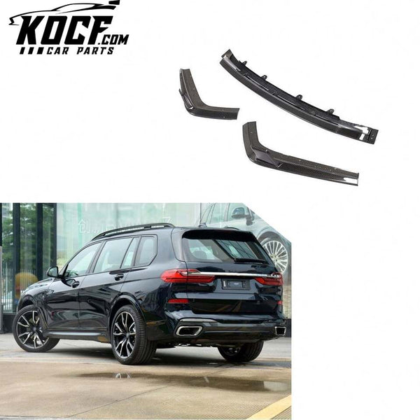 Modify Luxury X7 G07 Carbon Fiber Rear Diffuser Lip Spoiler for BMW X7 M-SPORT 4-Door 2019-2021