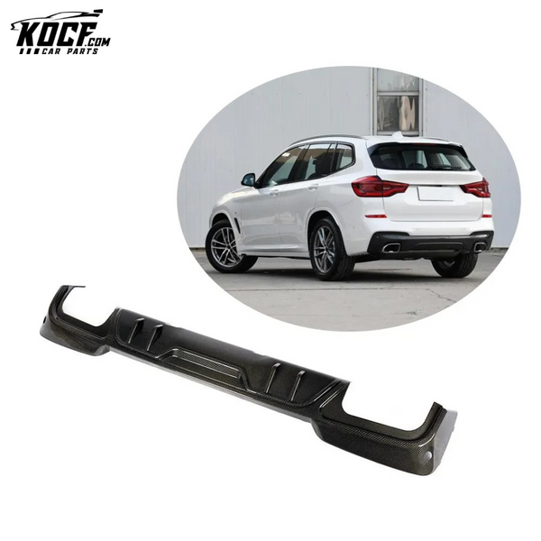 X3 Carbon Rear Diffuser for BMW X3 M40i Sport Utility 4-Door 2018-2019