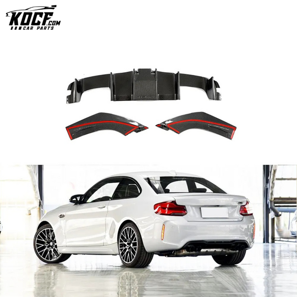 Carbon Fiber F87 M2C Rear Diffuser for BMW M2 Competition 2016-2020