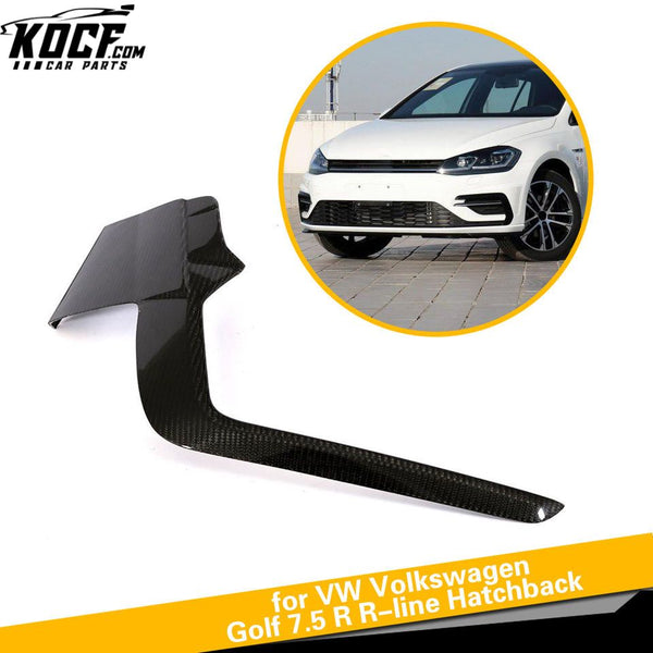 MK7.5 GOLF R Carbon Fiber Front Canards for Volkswagen GOLF 7.5 R-LINE 18-19