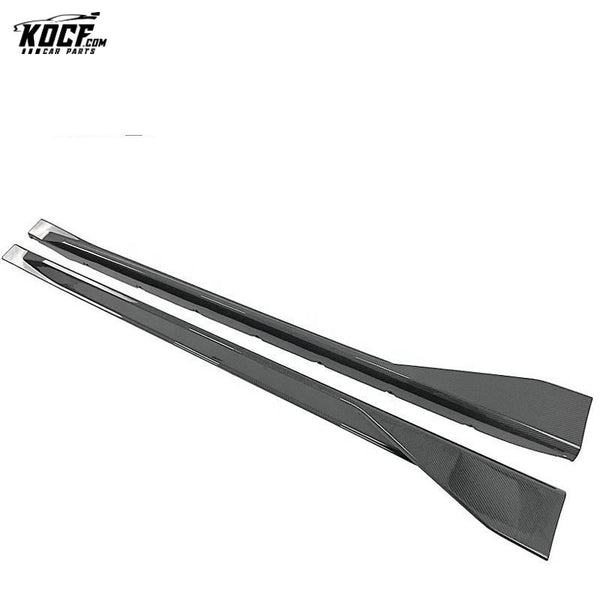 2021+ G80 M3 MP-style Carbon Fiber Side Skirts Rocker Panels For BMW G80 G82 Sedan Coupe