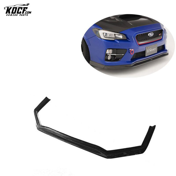 2015-2018 WRX Sti Front Splitter Lip Spoiler VARS style Carbon Fiber Front Bumper Lip For Subaru wrx sti