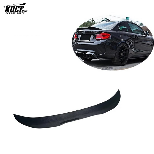 PS-M style F87 M2 Carbon Fiber Rear Trunk Spoiler Wing For BMW F87 M2 M235i F22