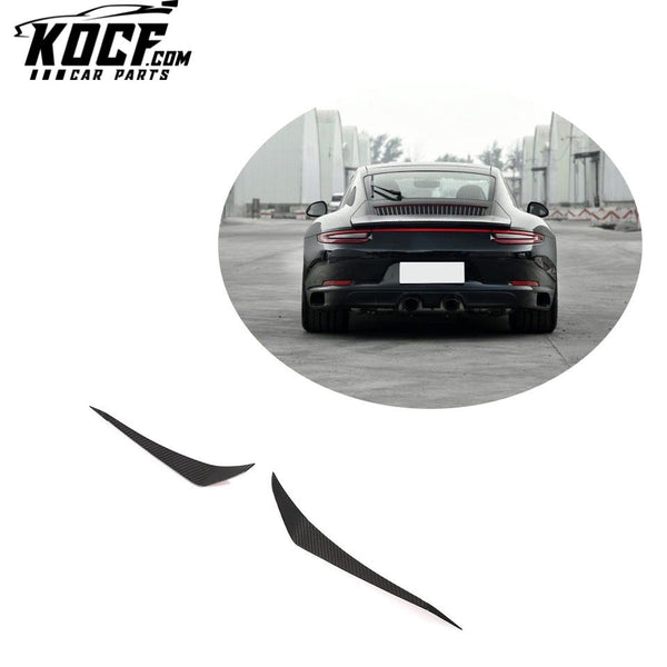 Dry Carbon Fiber 911 991 GT3 Front Canards Vents for Porsche 911 991 Turbo S 2-Door 2014-2015