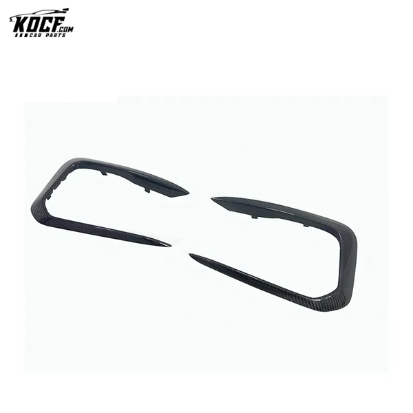 F20 M135LCI M140i OEM style Carbon Fiber Front bumper Canards For BMW F20 M135LCI M140i