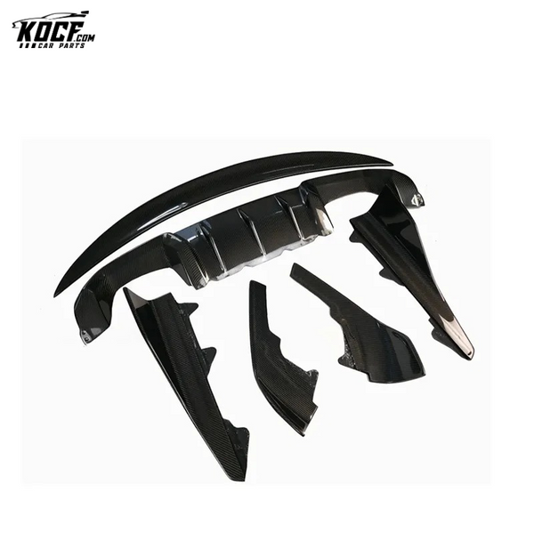 2018 F87 M2 M2C M performance style Car Bumper Front splitter Side splitter Diffuser Spoiler Body kit for BMW F87 M2