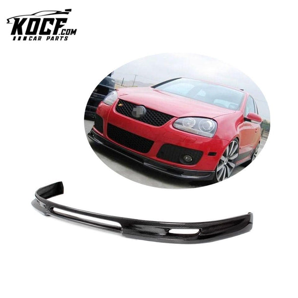 06-08 A Style Car Front Bumper Lip Spoiler for VW Golf V MK5 GTI