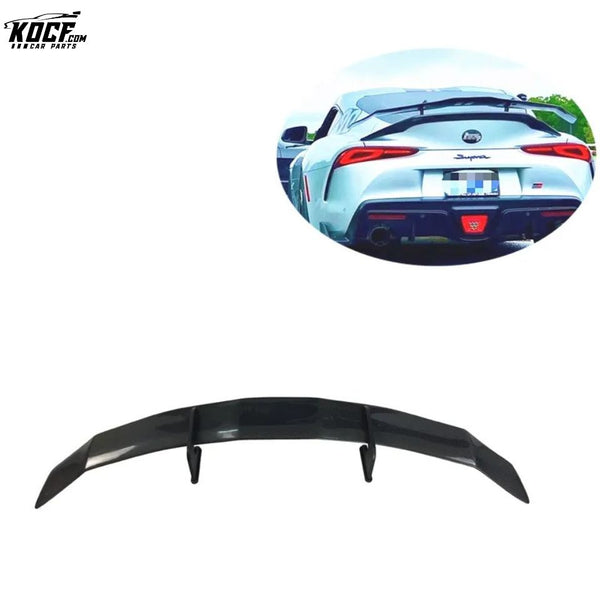 Supra GR A90 A91 MK5 Carbon Fiber Rear High Wing Spoiler Swanneck style For Toyota Supra