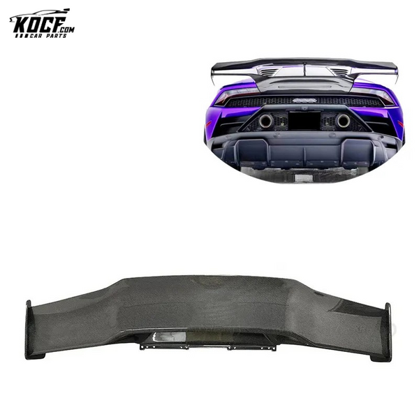 Huracan EVO- Vor-STO Style Carbon Fiber Rear Spoiler Wing For Lambo Huracan LP580-2 LP610-4 EVO 2014-2018