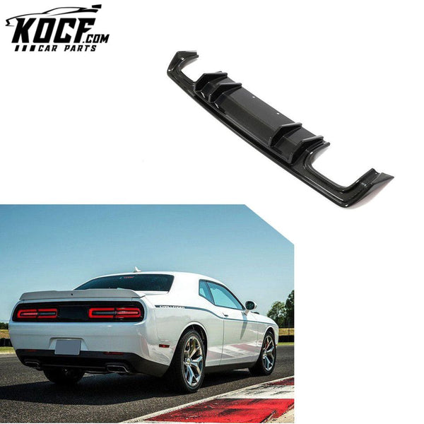 Carbon Fiber Rear Diffuser Valances for Dodge Challenger 2015-2019