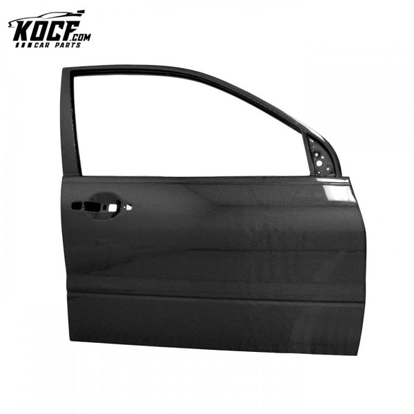 Seibon OEM-STYLE CARBON FIBER DOORS FOR 2003-2006 MITSUBISHI LANCER / EVO - FRONT*