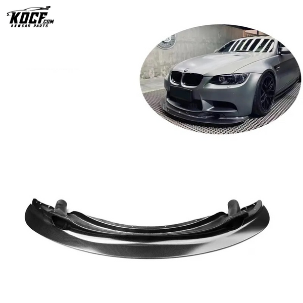 Factory customization GT4 Style carbon fiber front bumper spoiler lip splitter for BMW E92 E93 M3 08-13