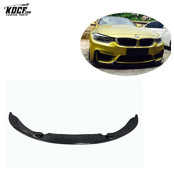 2015-19 Carbon Fiber Front Bumper Lip Splitter Spoiler For BMW M3 M4 F80 F82