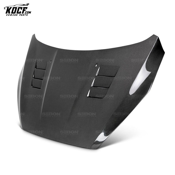 Seibon TS-STYLE CARBON FIBER HOOD FOR 2015-2018 FORD FOCUS