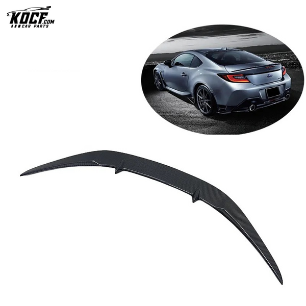 2022 BRZ GR86 Sti-P OEM style Carbon Fiber Rear Trunk Ducktail Spoiler For Subaru BRZ Toyota GR86 ZD8 ZN8