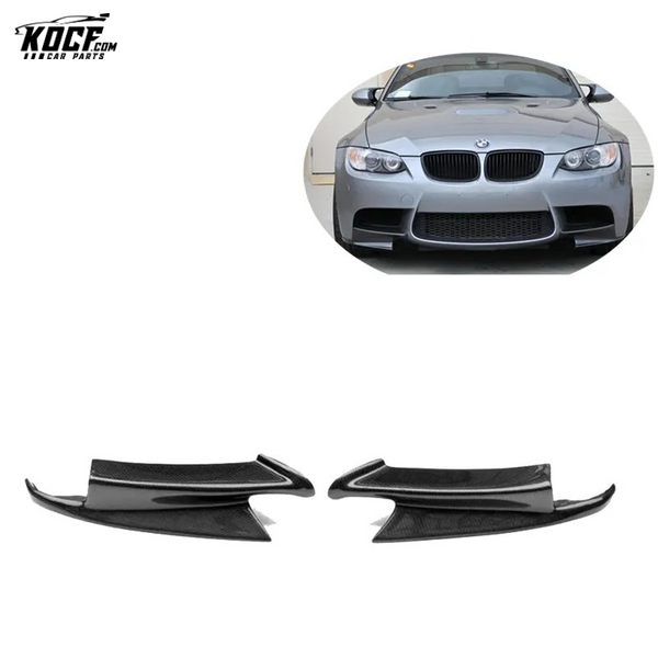 2008-2013 MP Style carbon fiber front bumper lip splitter for BMW E90 E92 E93 M3