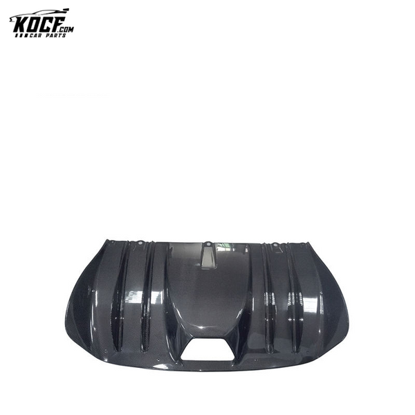 R&CF F430 Rear Bumper Diffuser OEM Style Carbon FIber Rear Bumper DIffuser Lip Spoiler For Ferrari F430 Nice fitment