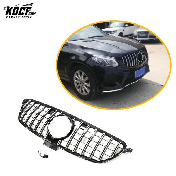 GT Style C292 Front Car Grill for Mercedes GLE class C292 W292 5-door Coupe SUV 2016 - 2019