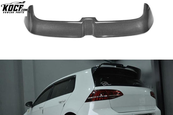 Carbon Fiber MK7.5 Roof Spoiler for Volkswagen Golf R VII MK7 GTI 2014-2019