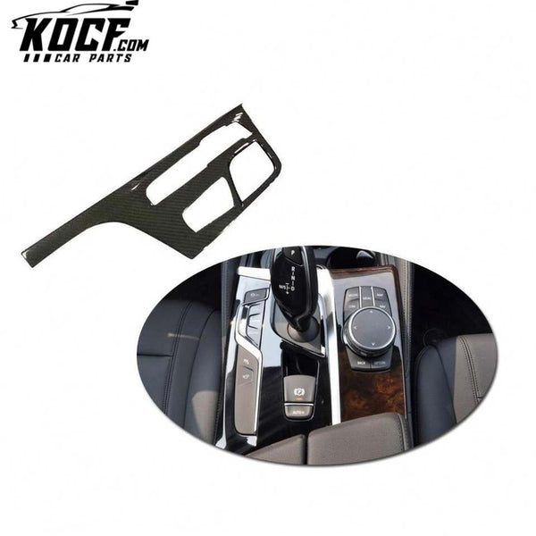 For BMW 5 Series G30 G38 Carbon Fiber Dashboard Interior Trim 2017 2018