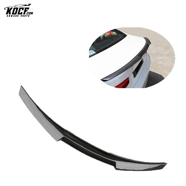 For BMW F87 M2 Rear Spoiler Wing M4 Style Carbon Fiber Rear Trunk Spoiler F87 M2 F22 M235i F23