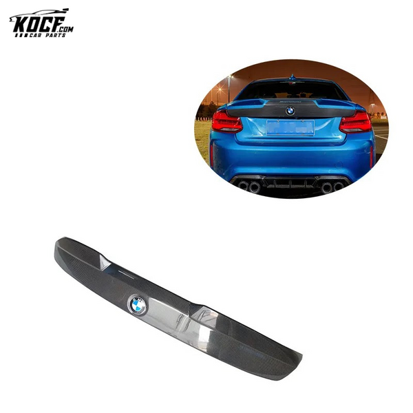 For BMW F87 M2 Competition M235i MP CLS Style carbon Fiber Rear TRUNK LID Spoiler 2017-19