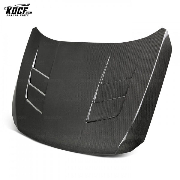 Seibon TS-STYLE CARBON FIBER HOOD FOR 2018-2021 HONDA ACCORD