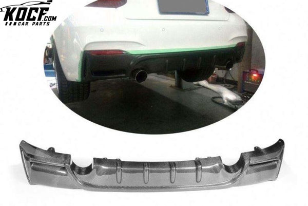 P Style 2Series F22 Carbon Fiber Rear Diffuser for BMW F22 M235i