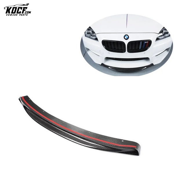 F06/F12/F13 M6 Front Bumper Lower Lip Splitter RK style Carbon Fiber Front Lip For BMW M6