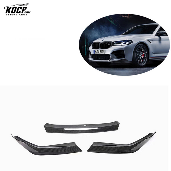 2021 F90 M5 LCI MP style Carbon Fiber Front Bumper Lip Splitter Spoiler For BMW F90 M5 LCI