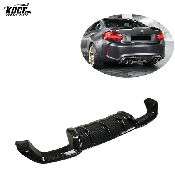 2016-2019 F87 M2 MP Style Carbon Fiber Rear Bumper Diffuser Lip For BMW F87 M2 M2C Competition