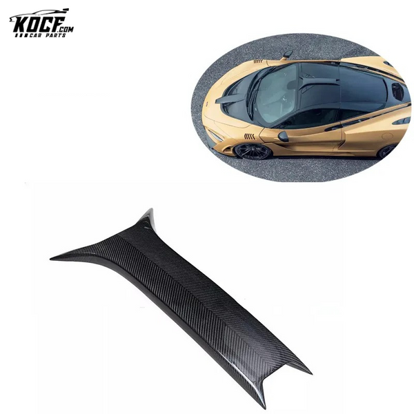 720S N Style Carbon Fiber Roof Vent Roof Air Scoop For Mclaren 720S Coupe