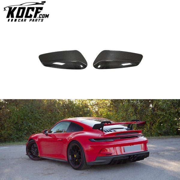 Dry Carbon Fiber 911 Rear Fender Vents for Porsche 911 992 Carrera 4S Coupe 2-Door 2019-2021