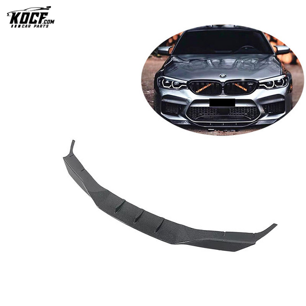 F90 M5 RK-I Style Front Bumper Lip Spoiler Front Splitter Lip Spoiler For BMW M5 F90 SEDAN 18-19