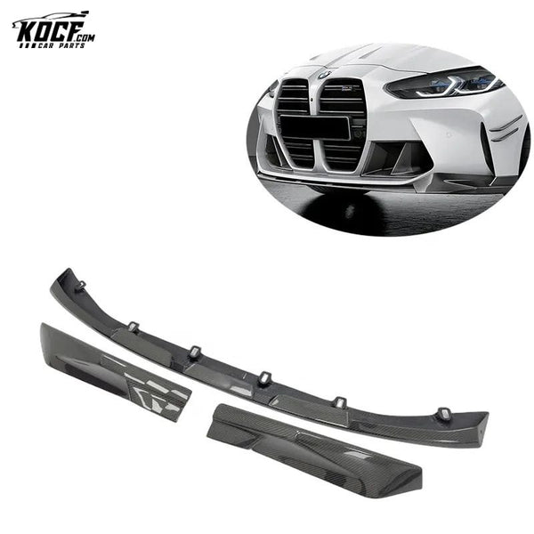 M3 Front Lip MP style Carbon Fiber Front Bumper Spoiler Lip Splitter Fit For BMW G80 M3 G82 G83 M4