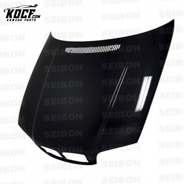 Seibon OEM-STYLE CARBON FIBER HOOD FOR 2000-2003 BMW E46 3 SERIES COUPE