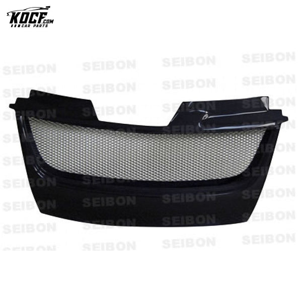 Seibon TD-STYLE CARBON FIBER FRONT GRILLE FOR 2006-2009 VOLKSWAGEN GOLF GTI (EMBLEM SHAVED)