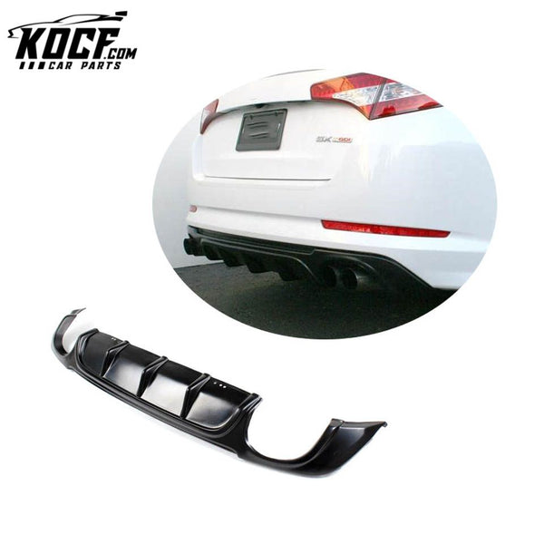 PU K5 rear bumper diffuser spoiler for kia Optima