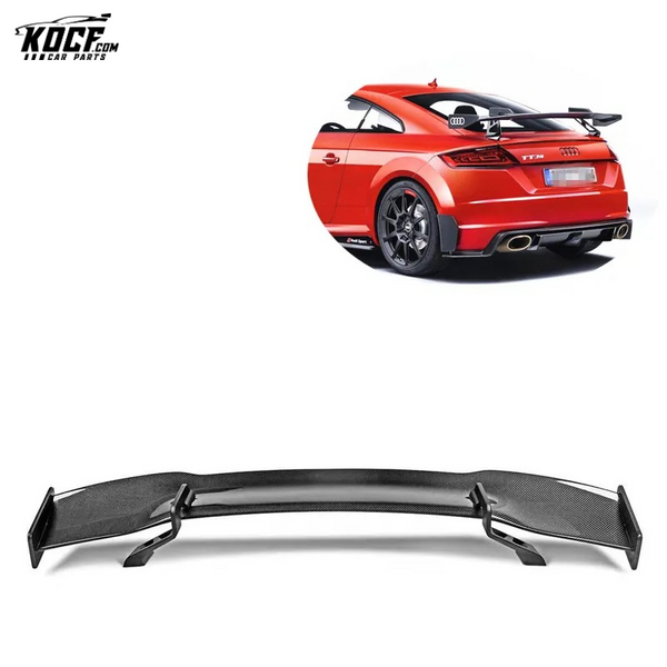 TTS TTRS MK3 Performance Style Carbon Fiber Rear Spoiler Racing Spoiler Wing For 15-19 Audi R8 TTS/TTRS MK3