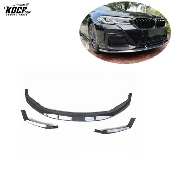 2021 Car Styling MP style carbon fiber front bumper Lip splitter spoiler for BMW G30 G38 5 series M sport new