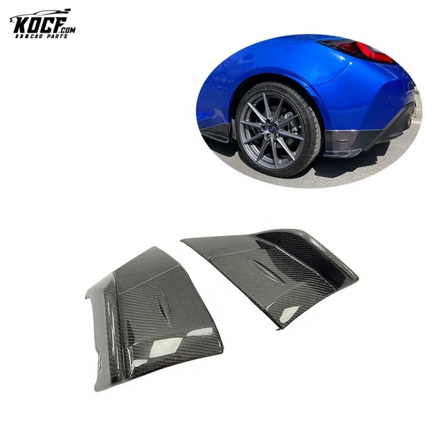 2022 BRZ GR86 Sti-P style Carbon Fiber Rear Bumper Splitter Winglet Spoiler For Subaru BRZ GR86