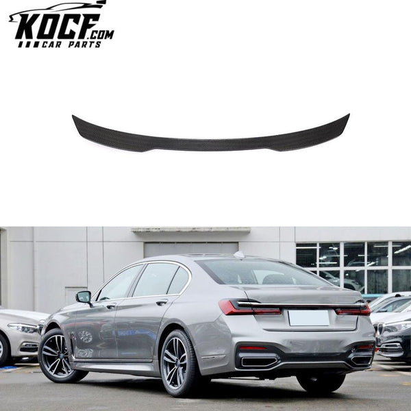 Facelift New 7 Series G11 Car Ducktail Spoiler Carbon Fiber for BMW G12 740i 750i M Sport Sedan 2016-2020