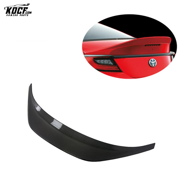 2022 BRZ GR86 Carbon Fiber Rear Ducktail Spoiler For Subaru BRZ Toyota GR86 ZD8 ZN8