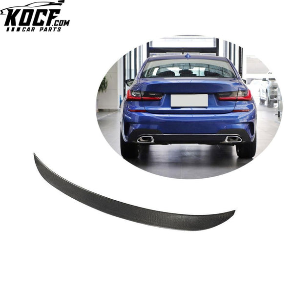 G20 G28 Carbon Rear Wings for BMW 3 Series 330i x Drive Base Sedan 4-Door 2020