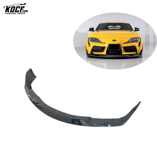 2019-2020 For Toyota Supra A90 A91MK5 Carbon Fiber Front Bumper Spoiler Splitter Lip Spoiler-40MM TYPE 1