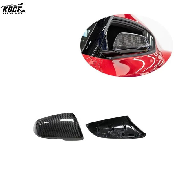 For Toyota GR SUPRA MK5 A90 19-20 Replacement OE Style Carbon Fiber Mirror Cover Shell Housing