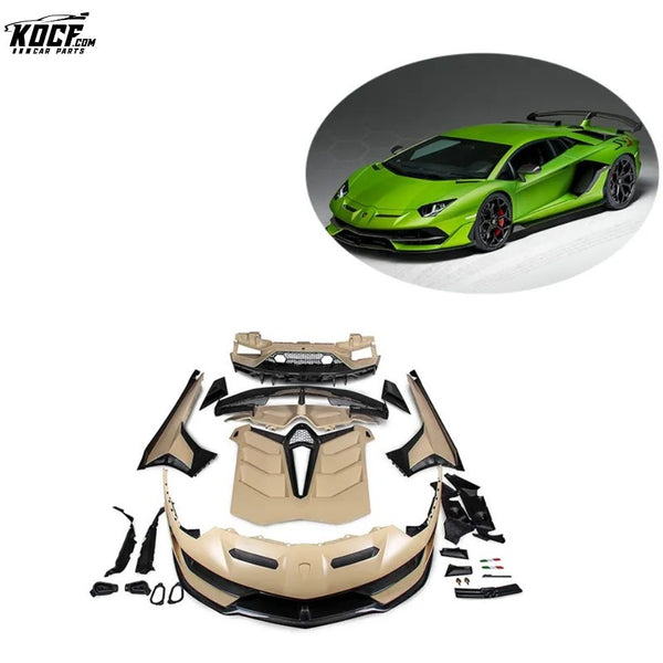 Prepreg Dry Carbon Fiber Aventador LP700 Upgrade to SVJ Body kit For Lamborghini Aventador LP700