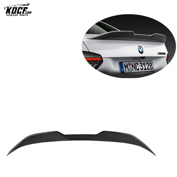 Customization 2022 G42 Coupe MP style Carbon Fiber Rear Trunk Spoiler For BMW G42 2 Series 2-door 2022+